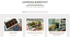 Desktop Screenshot of learningbarefoot.com