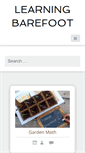 Mobile Screenshot of learningbarefoot.com
